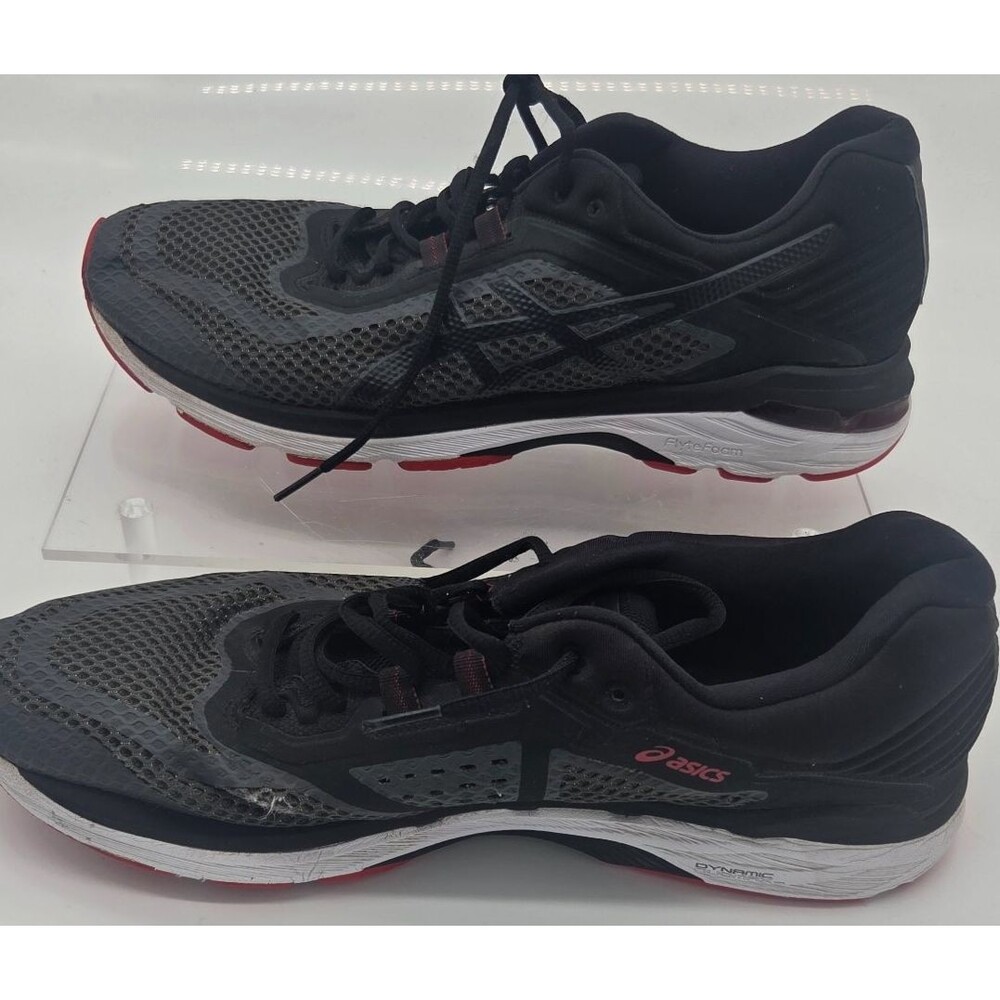 Asics GT-2000 6 Mens running shoes US 13 Black FlyteFoam midsole cushioning